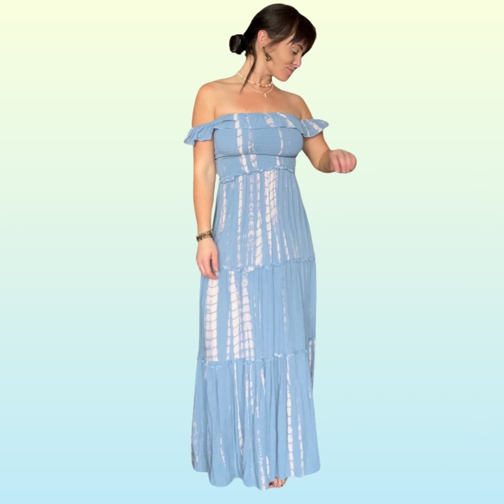 Blue Maxi Dress